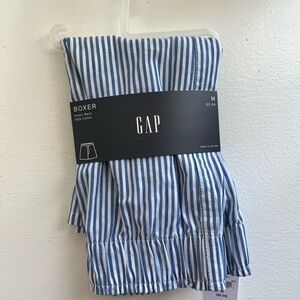GAP Blue and White Striped Boxers